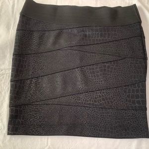 Charlotte Russe leopard skirt